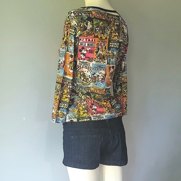 Humble Disney Mickey Mouse Long Sleeve Top Size S - M - Picture 7 of 10